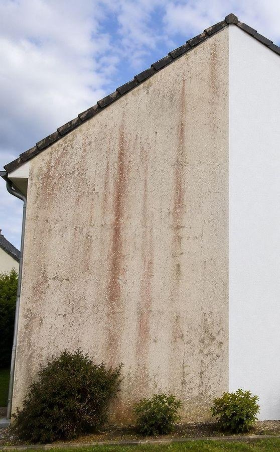 Façade avant et après nettoyage
