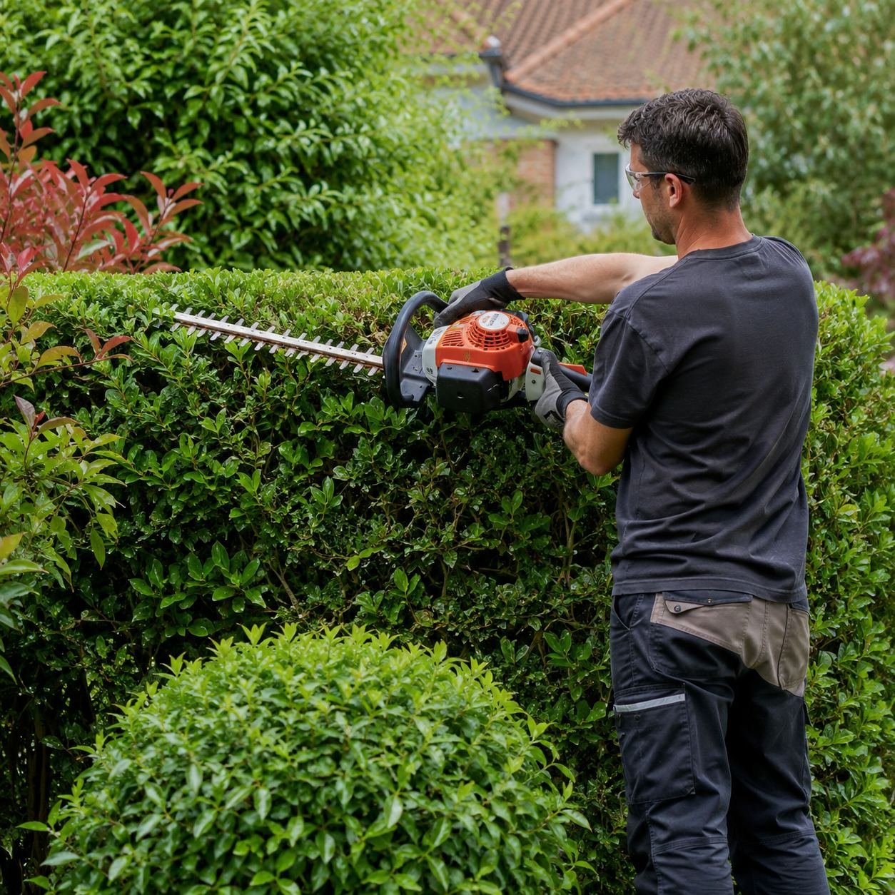 Taille de haie et entretien d'espaces verts à Vern-sur-Seiche
